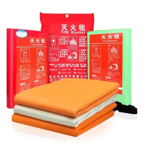 0.4mm 12oz Any Size Available Fiberglass Fire Blanket Emergency Fire Blanket for Camping Home Kitchen Gas Station and Workplace