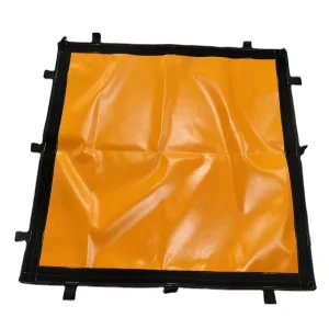 0.5mm Flame Retardant Fireproof Silicone Coated Welding Protection Panel Pressurized Habitat