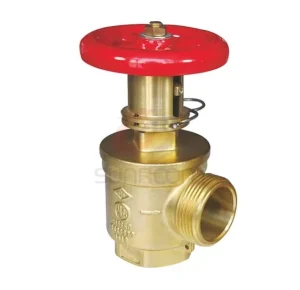 1-1/2″ 2-1/2″ Brass Pressure Reducing Angle Valve Spring Clip Firefighting Equipment Accessory Fujian