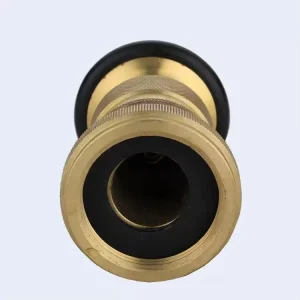 1 2 Inch Airport Fire Protection Chrome Brass Fire Hose Nozzle Firefighting Equipment & Accessory