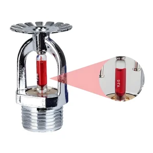 1 2 Inch Brass Fire Sprinkler Head Standard Response 5mm Glass Globe Fire Firefighting Equipment Accessory