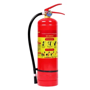 1-8Kg Carbon Steel Dry Powder Fire Extinguisher Box for Car Household & Factory Use Class ABCE Portable 5-Year Warranty