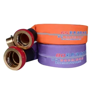 1-8inch Single Jacket Canvas Fire Fighting Hose Firefighting Equipment and Accessories