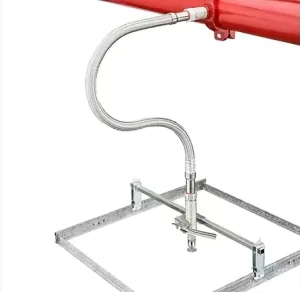 1 Inch Connection Braided Flexible Fire Sprinkler System Hose Pipe Fitting Fire Protection Equipment Accessory