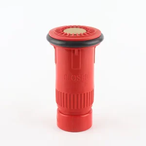 1 Inch Red Fire Hose Reel Nozzle Flexible Plastic Water Spray Gun for Firefighting Equipment and Accessories
