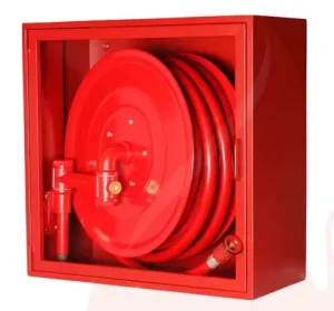 1 Inch Red Manual Swing Fire Hose Reel 20 30 Meters High Pressure Flexible Essential Firefighting Equipment Accessory Fire