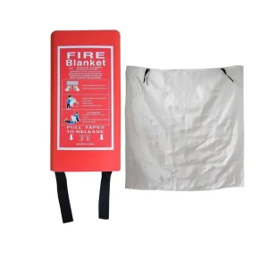 1.2m X 1.2m Fire Resistant Rescue Emergency Kitchen Fiberglass Fire Blanket