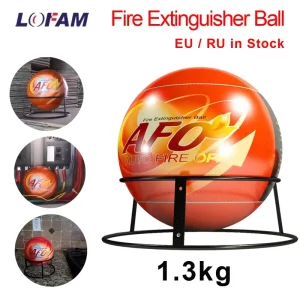 1.3KG Fire Extinguisher Ball CE Auto ABC Dry Powder Extinguishing Fire Ball for Home Office Warehouse Electric Box