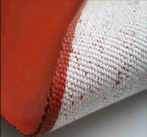 1.3mm Silicone Coated Medium Silica Fabric 800 Heat Resistant Twill Woven Fireproof Thermal Insulation Cover Blanket Welding