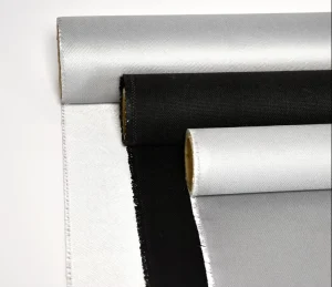 1.3mm Thickness 800℃ Silicone Coated Fire Resistant Silicone Coated Silica Fiber with Heat Resistant Insulation and Fireproof