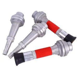 1.5 Inch 2 Inch 2.5 Inch Aluminum Jet Spray Fire Hose Nozzle Flexible Firefighting Equipment Accessory