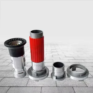 1.5 Inch 2 Inch 2.5 Inch Aluminum Jet Spray Fire Hose Nozzle Full Cone Flat Fan Patterns Firefighting Equipment Accessory