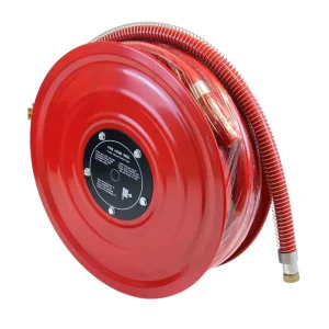 1.5 Inch 3 Inch Swing Fire Hose Reel 100 Feet 20 Meters Fixed Reel For Firefighting Equipment Accessory