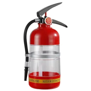 1.5L 3L Fire Extinguisher Shape Press Pump Dispensing Beer Water Drink Dispenser Beer Barrel