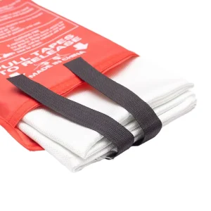 1.5m Fire Blanket for Emergency Use in Hotel & Store Non Toxic Eco Friendly Quick Extinguishing & Escape