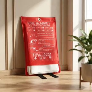 1.8×1.8m Flame Resistant Blanket Fiberglass Fabric Hanging Oxford