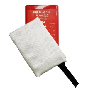 1.8×1.8m Standard Emergency Fire Retardant Protection Heat Insulation 550 Soft Smooth Surface Fiberglass Fire Blankets
