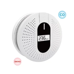 10 Year Battery Fire Detection Alarm System Fire and Smoke Alarm with Carbon Monoxide Detector