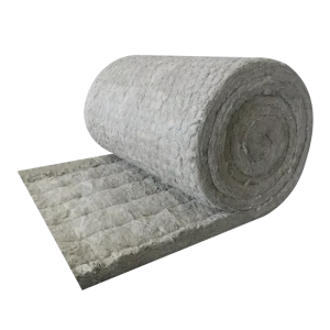 100kg/m3 50mm Sound proof Basalt Pure Rock Wool Insulation Blanket for Building