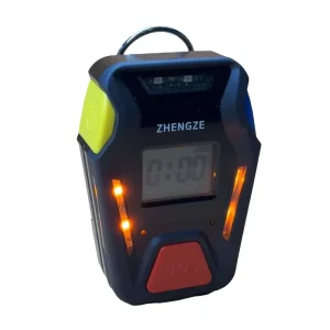 103dB High Decibel Fire Rescue PASS Alarm 350cd m² Orange Directional Light Automatic Manual Trigger IP68