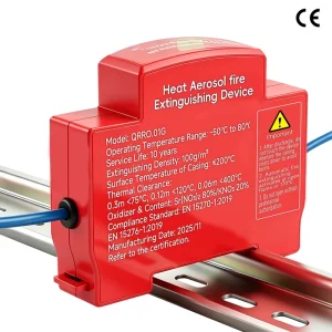 10g 20g 30g 40g Hot Thermal Aerosol Fire Extinguisher Rail Mount for Distribution Cabinet Box