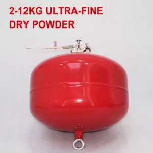 10kg Steel Automatic Hanging Ultra-fine Dry Powder Wall-Mounted ISO 9001 Certified Fire Extinguisher Device