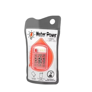 120 Hours Continuous Lighting LED Salt Water Emergency Lamp for Disaster Prevention and Self Rescue for Camping