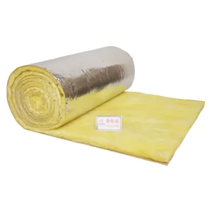 120mm Square Glass Wool Insulation Blanket Fire Sound Prevention Eco Friendly 0.036 W mK Thermal Conductivity Modern