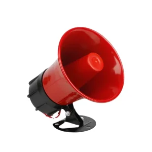 125 Decibel High Power 30W Fire Alarm Loud Speaker 220V Anti Theft Metal Alarm System