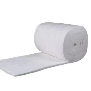 1260 Degree Ceramic Fiber Insulation Blanket Roll Soundproof Fire Resistant for Pipe
