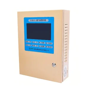 128 Channels Industrial Control Panel Digital NDIR Multi Gas System High Accuracy Sound Light Alarm Combustible H2S CO O2 LCD
