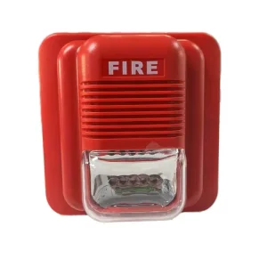 12V 24V Portable ABS Fire Siren Horn Strobe Emergency Alarm Speaker Security Electronic Sound Factory Fire Alarm