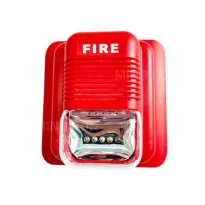 12V ABS Fire Speaker Alarm Flash LED Light Electronic Siren Security System WiFi Fire Alarmas De Incendio Electronic Siren