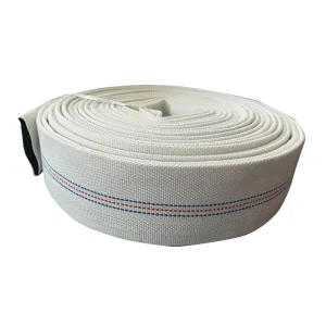 12kgs Fireman Water Pipe 2.5″x30m Flexible Fire Fighting Canvas Hose Quick Couplings Firefighting Equipment Accessory