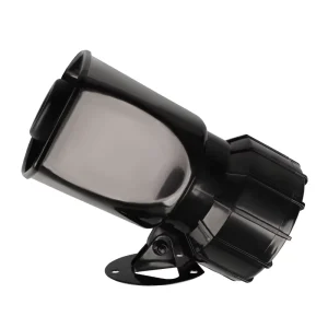 130dB Portable Waterproof Alarm Siren 220V ABS Body Outdoor Industrial Warning Horn for Fire & Security