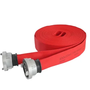 15bar Red Aluminum Fire Hose 20M MED Approved EPDM Lined Hose Firefighting Equipment Accessory