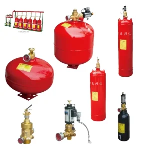 180L FM 200 Automatic Fire Extinguisher System 4.2Mpa HFC 227ea Total Flooding Stainless Steel Water Foam Fire Fighting Cylinder