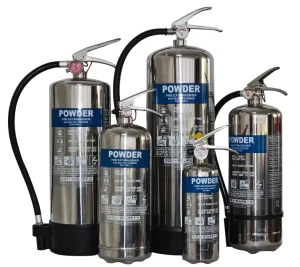 1KG 2KG 3KG 4KG 6KG 9KG 12KG Stainless Steel ABC Powder Fire Extinguisher Dry Chemical With CE Certificate