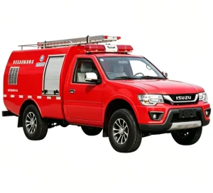 1SUZU Rescue Fire Fighting Truck <3000L Tank 4X4 Drive EURO 5 Emission Diesel <150hp