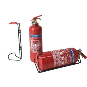 1kg 2kg Portable Fire Extinguisher ABC Powder for Cars Empty Fire Extinguisher with Iron Bracket
