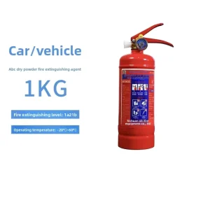 1kg Portable Dry Powder Fire Extinguisher Red