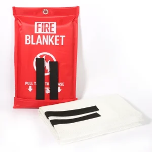 1m X 1m Made of 100% Flame Retardant Material Fiberglass Fireproof Blanket for Home