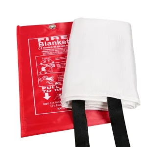 1mx1m Home Safety Emergency Fiberglass Fire Blanket