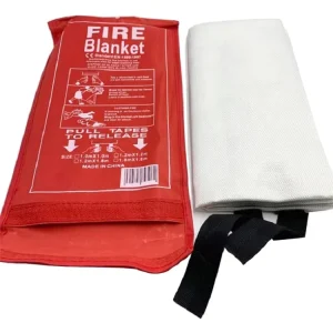 1x1m Rectangle Silicone Coated Fiberglass Fabric Fireproof Durable OEM Brand for Emergency Fire Protection Insulation