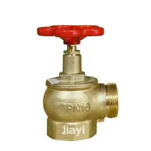 2 1/2 Inch Flange Fire Hydrant with Chain Coupling Landing Brass Oblique Type Valve