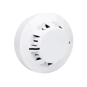 2 4 Wired Motion Sensor Smoke Detector with ABS Material and 100 200m Detection Range