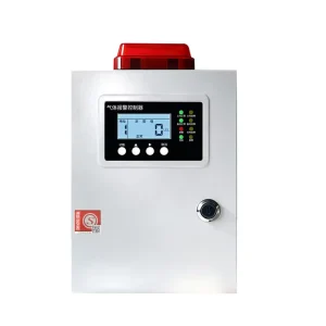 2 Channel Industrial Gas Alarm System Control Panel High Accuracy Multi Gas Infrared Detector LCD Display Sound Light 30s