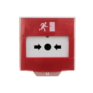2 Doors Fire Alarm Switch Emergency Door Release With LED Emergency Exit Button