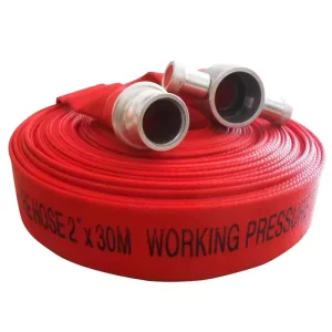 2 Inch BS Fire Resistant PVC Water Hose Agricultural Irrigation Pipe Discharge Firefighting Equipment Accessory