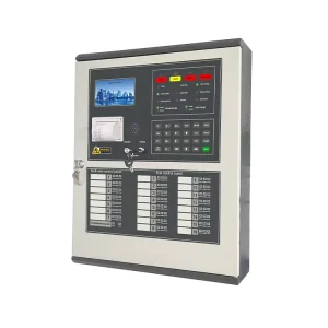 2 Loops Addressable Fire Alarm Control Panel 16 Zones Fire Alarm Control Panels Fire Alarm System with Battery